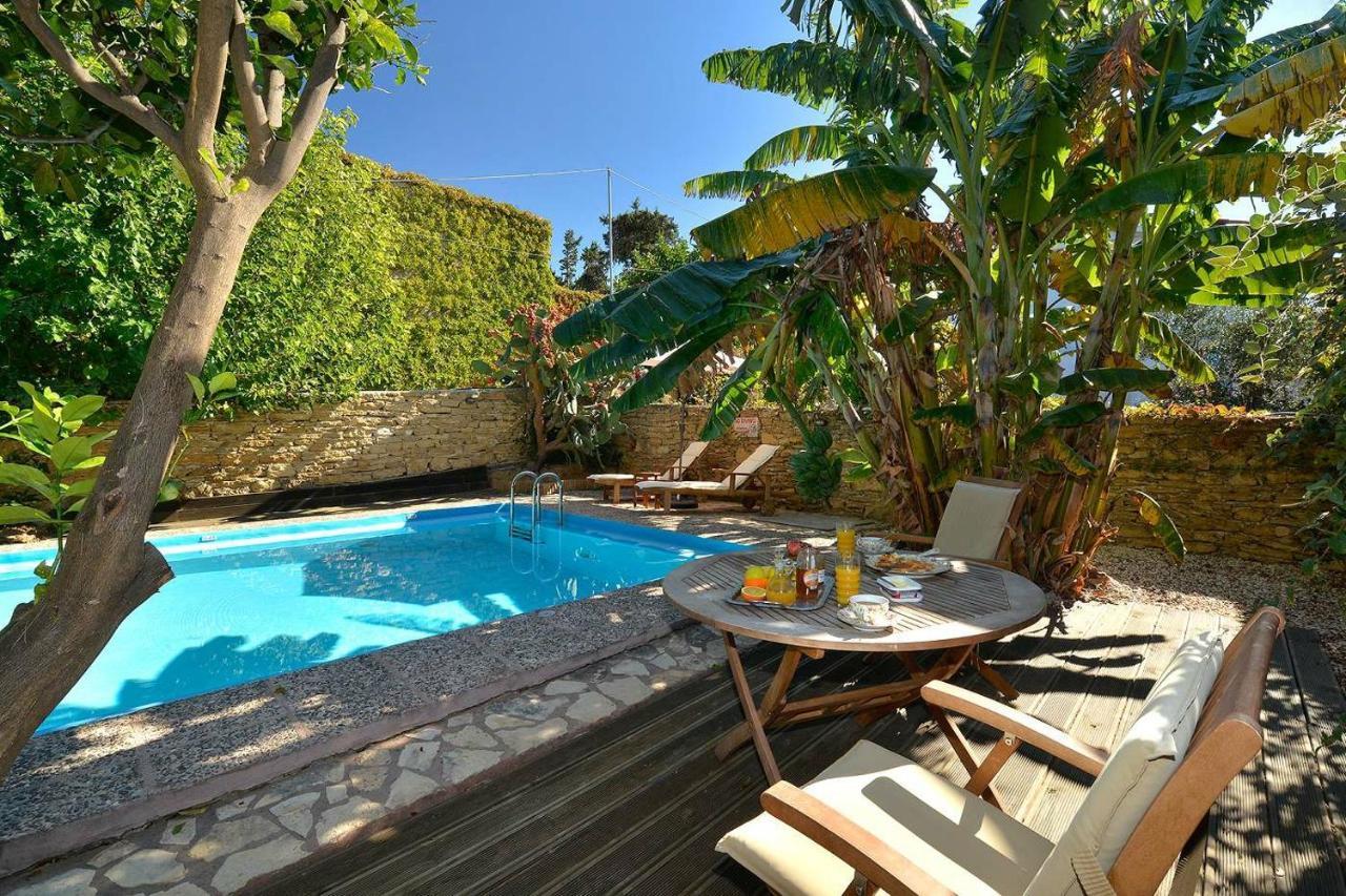 Villa Kamares Private pool Kondomarion Esterno foto